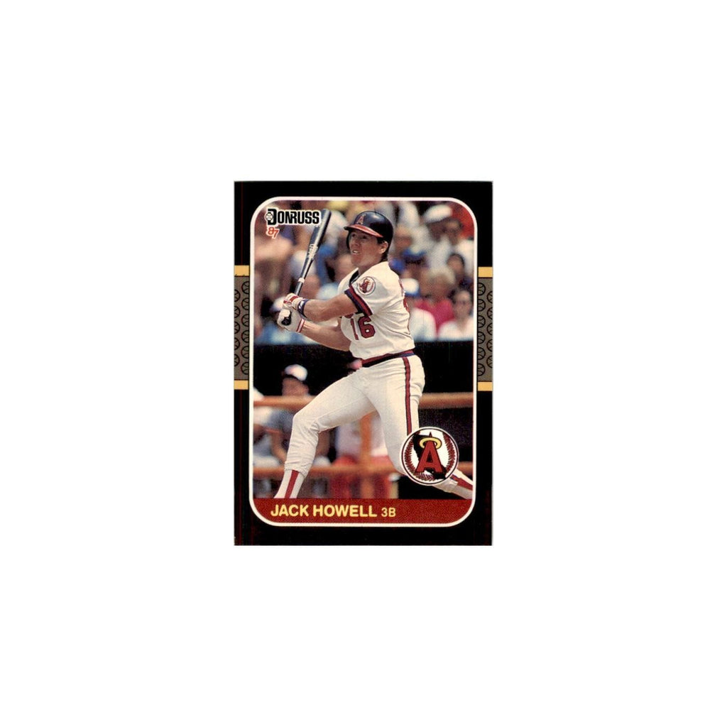 1987 Donruss Jack Howell Baseball Cards #305