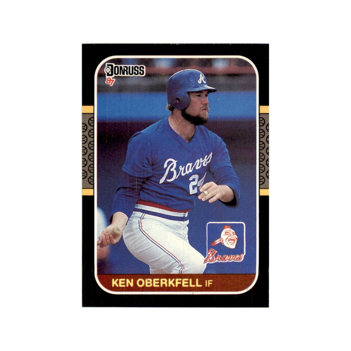1987 Donruss Ken Oberkfell Baseball Cards #437