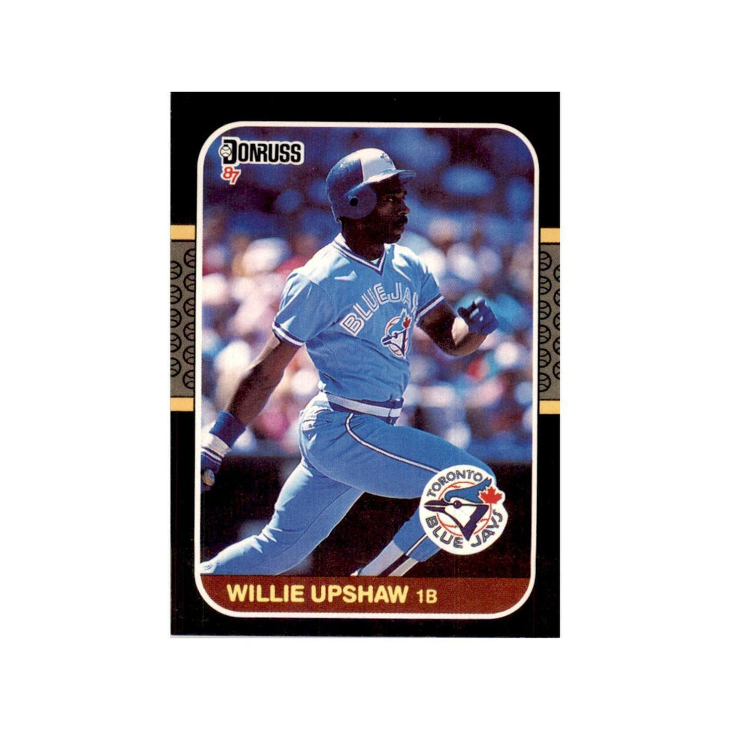 1987 Donruss Willie Upshaw Baseball Cards #367