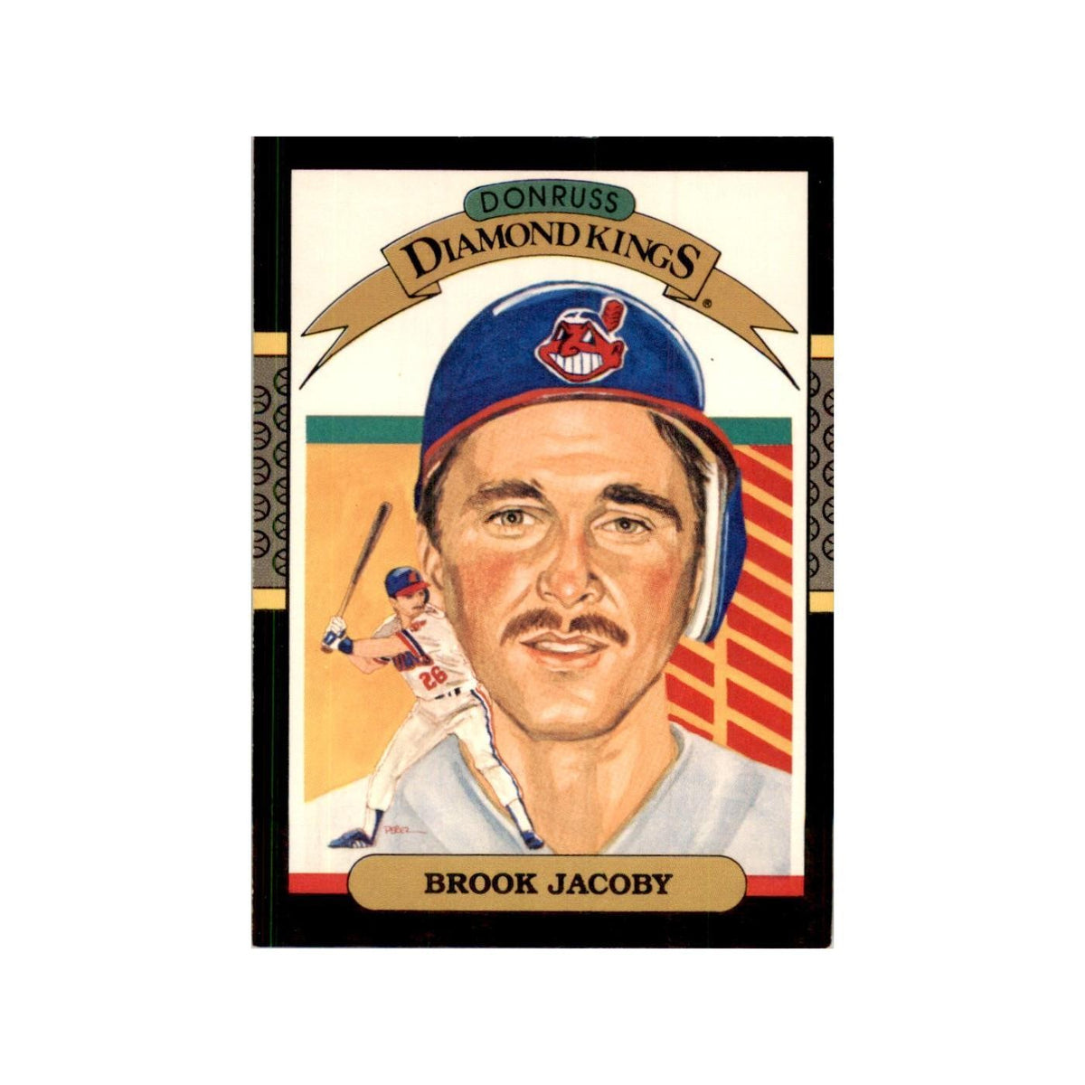 1987 Donruss Brook Jacoby Baseball Cards #8