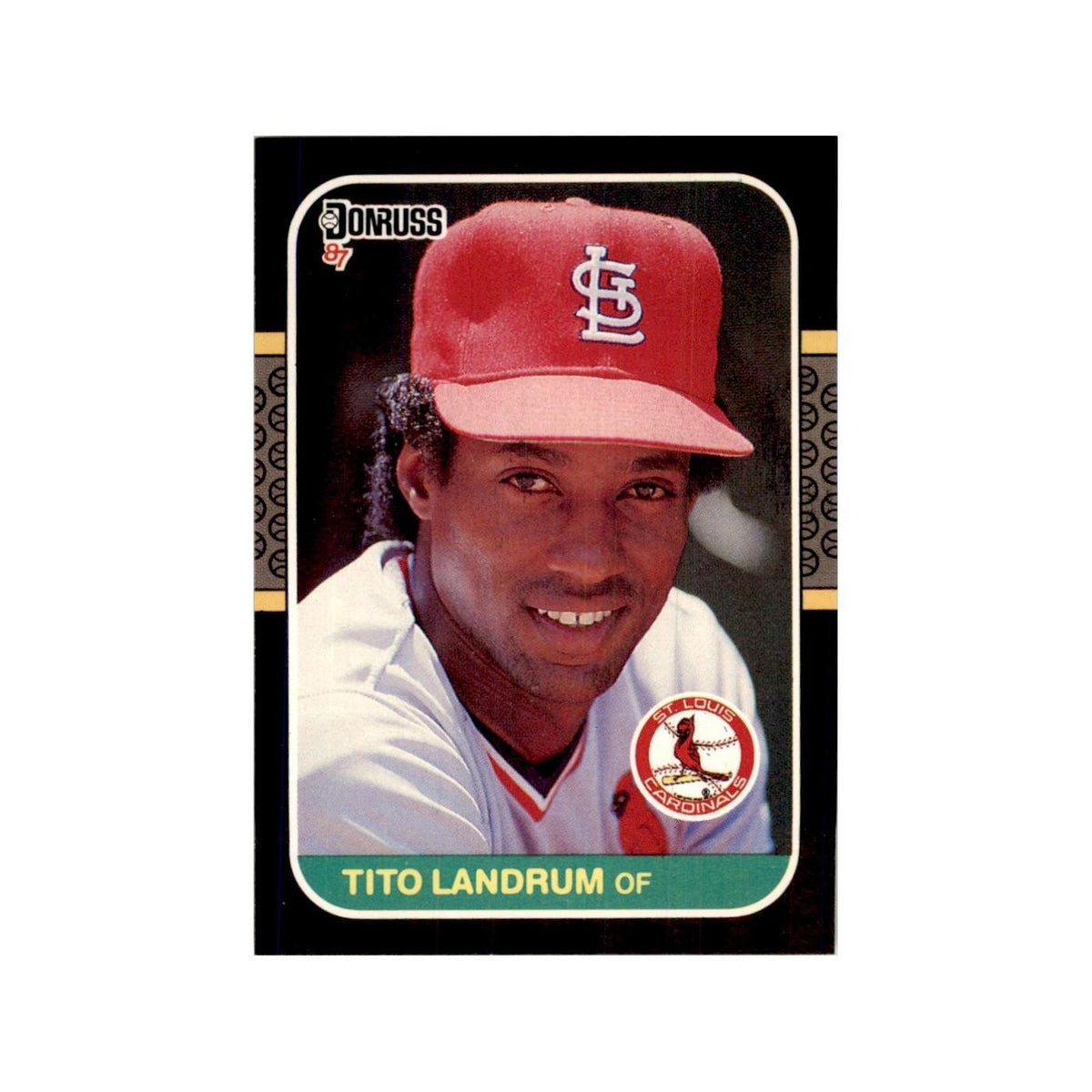 1987 Donruss Tito Landrum Baseball Cards #386