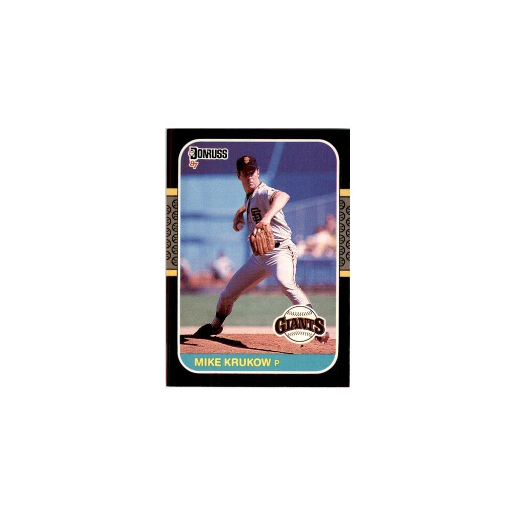 1987 Donruss Mike Krukow Baseball Cards #609