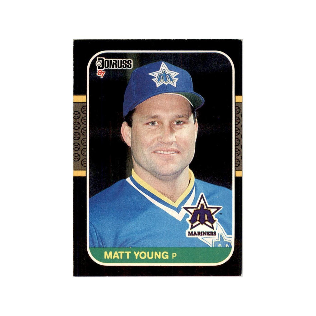 1987 Donruss Matt Young Baseball Cards #193