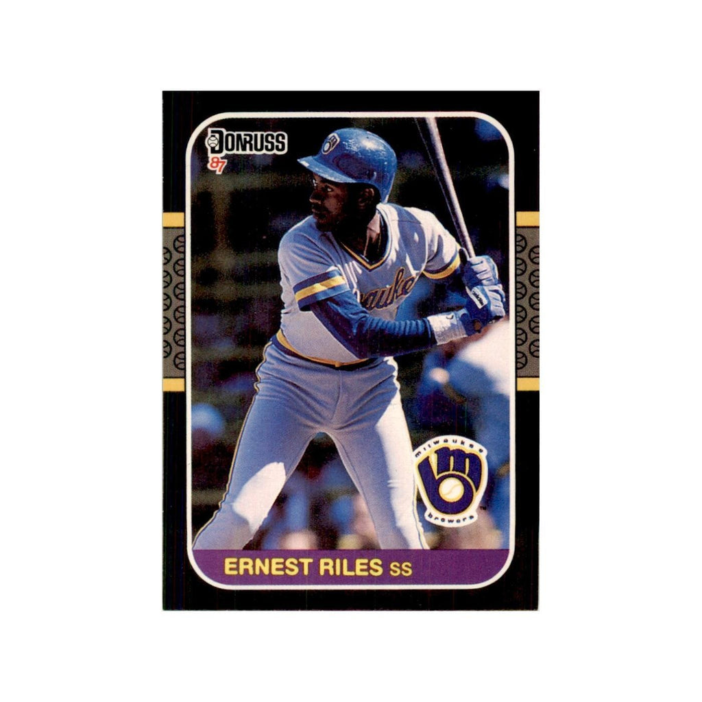 1987 Donruss Ernest Riles Baseball Cards #151
