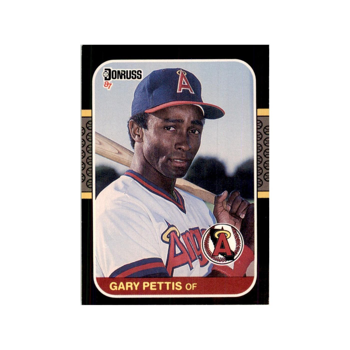 1987 Donruss Gary Pettis Baseball Cards #160