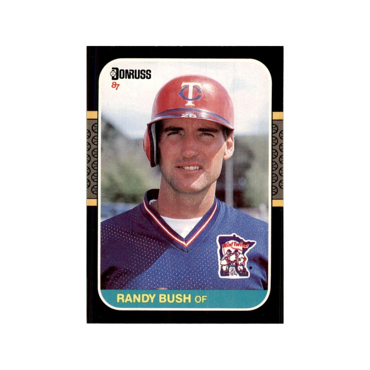 1987 Donruss Randy Bush Baseball Cards #441