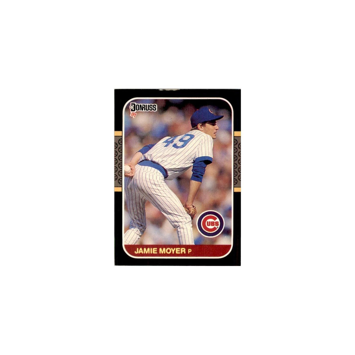1987 Donruss Jamie Moyer Baseball Cards #315