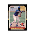 1987 Donruss Shawon Dunston Baseball Cards #119