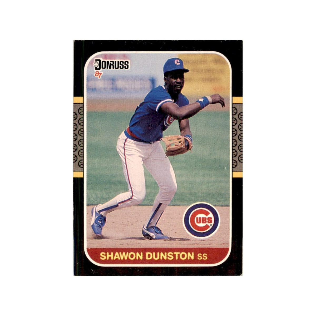 1987 Donruss Shawon Dunston Baseball Cards #119