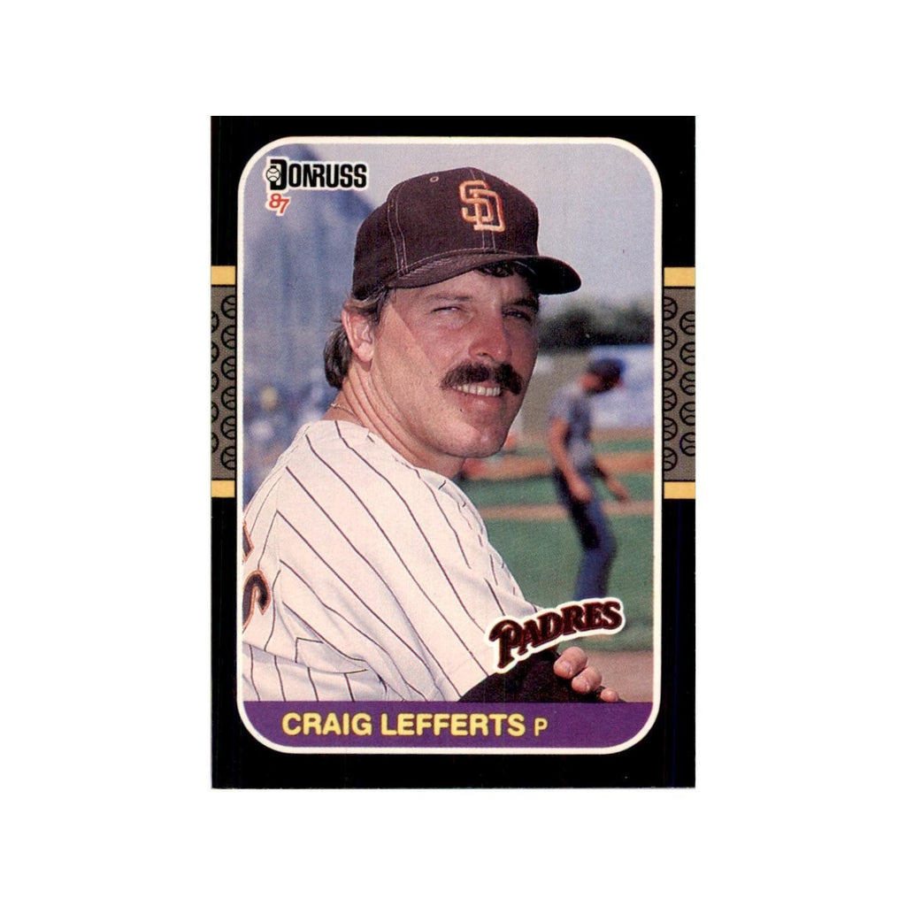 1987 Donruss Craig Lefferts Baseball Cards #387