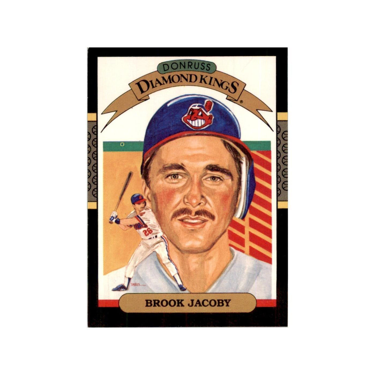 1987 Donruss Brook Jacoby Baseball Cards #8