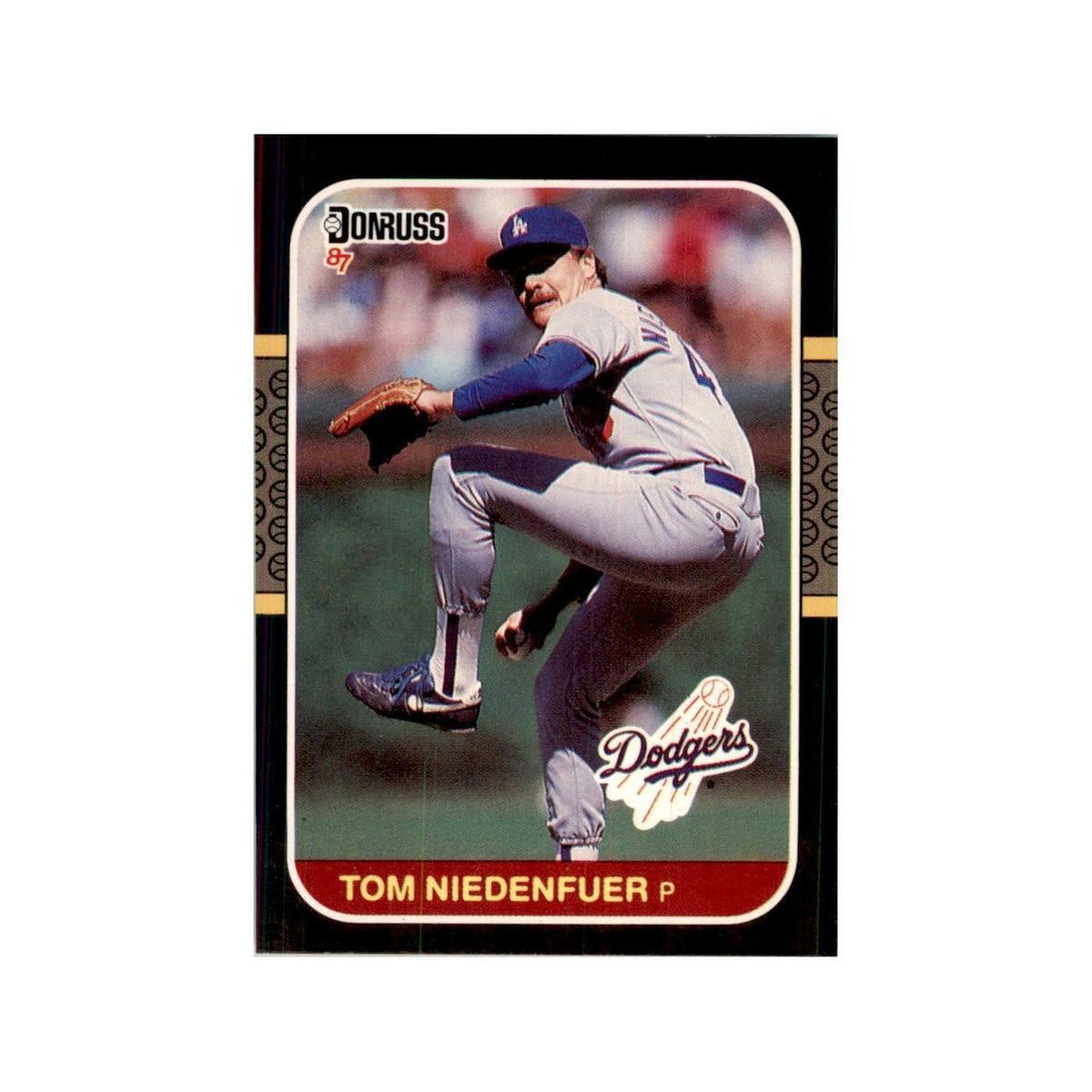 1987 Donruss Tom Niedenfuer Baseball Cards #218