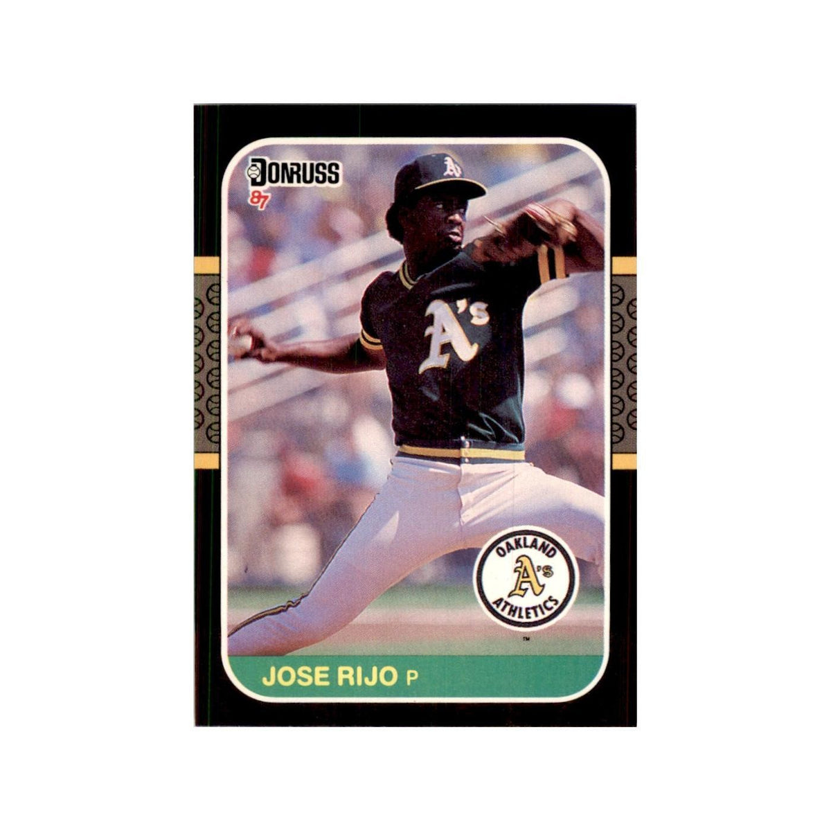 1987 Donruss Jose Rijo Baseball Cards #55