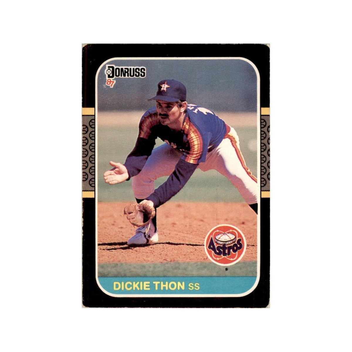 1987 Donruss Dickie Thon Baseball Cards #261
