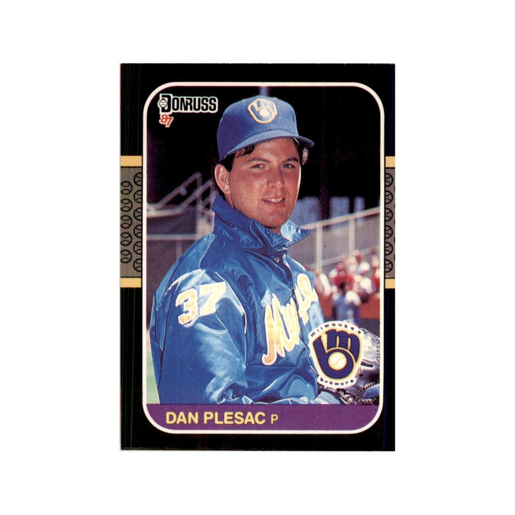 1987 Donruss Dan Plesac Baseball Cards #214