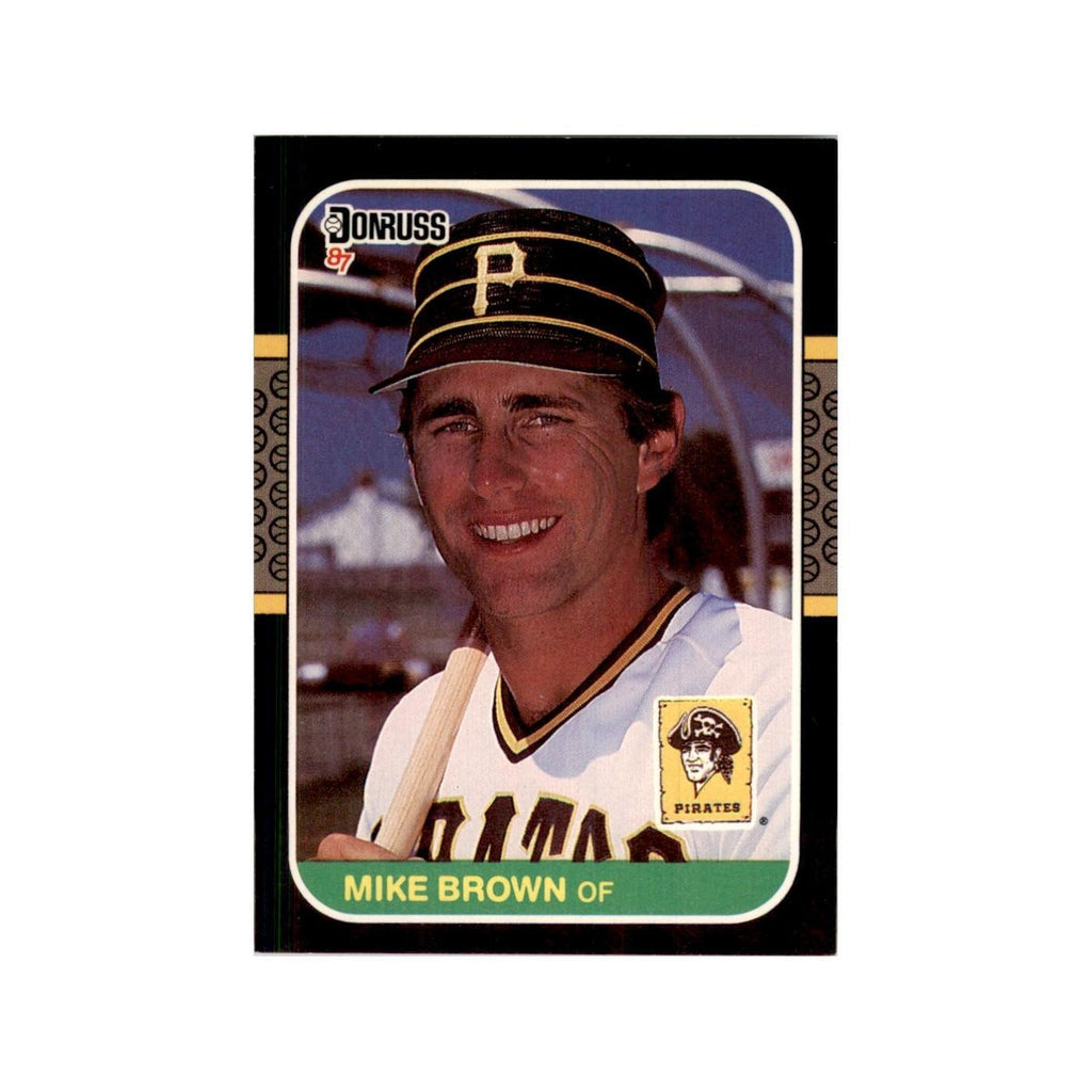 1987 Donruss Mike Brown Baseball Cards #168