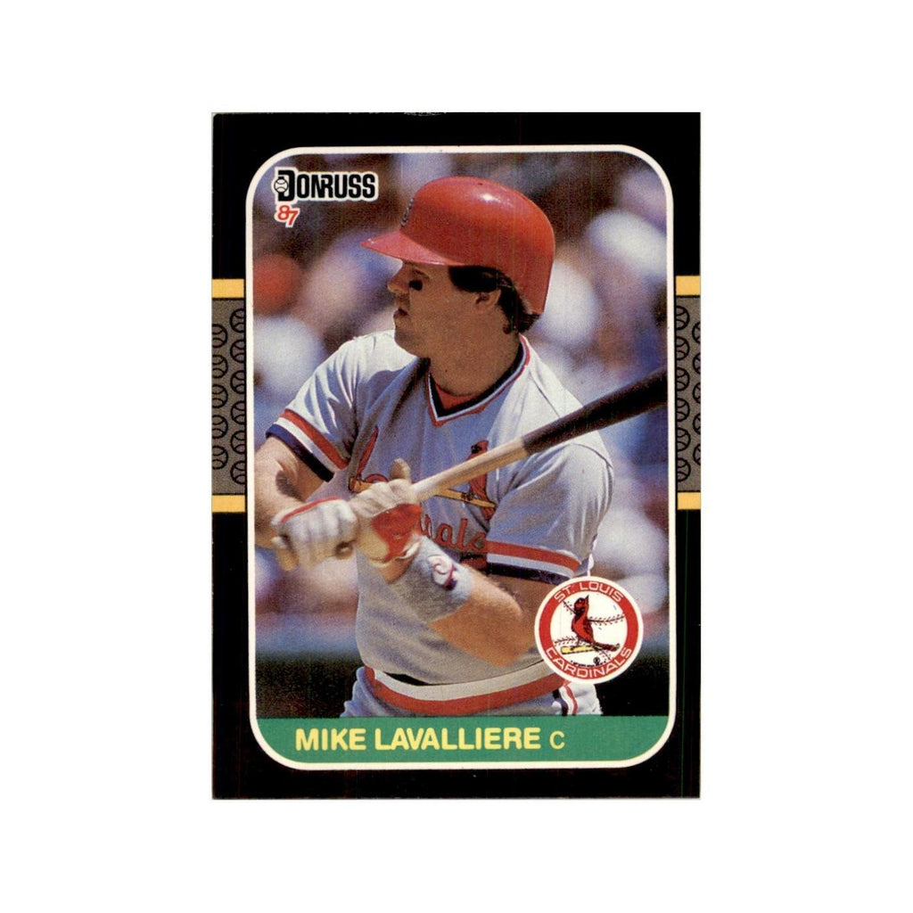 1987 Donruss Mike LaValliere Baseball Cards #331