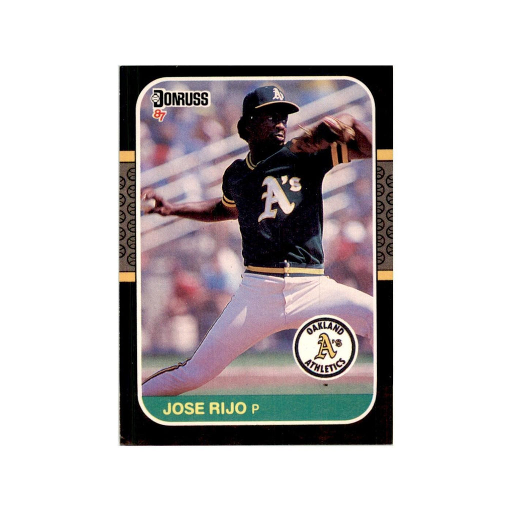 1987 Donruss Jose Rijo Baseball Cards #55