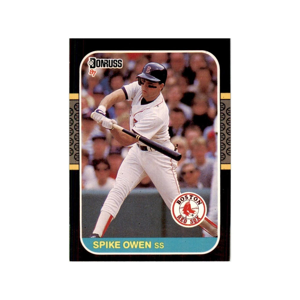 1987 Donruss Spike Owen Baseball Cards #633