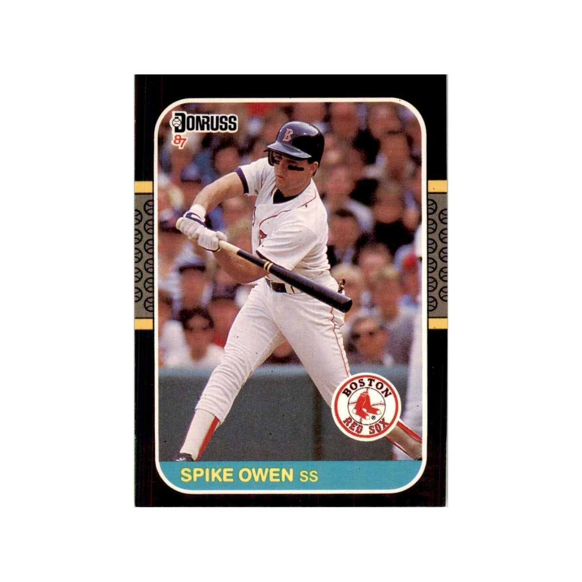 1987 Donruss Spike Owen Baseball Cards #633