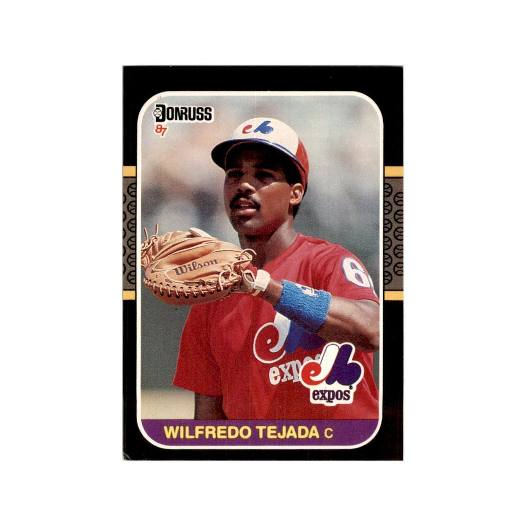 1987 Donruss Wilfredo Tejada Baseball Cards #529