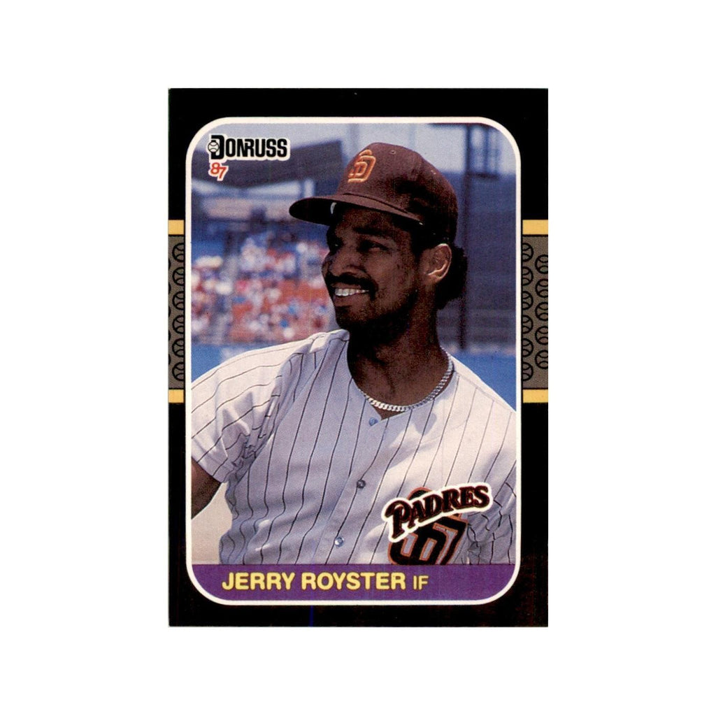 1987 Donruss Jerry Royster Baseball Cards #534