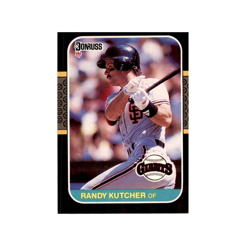 1987 Donruss Randy Kutcher Baseball Cards #547