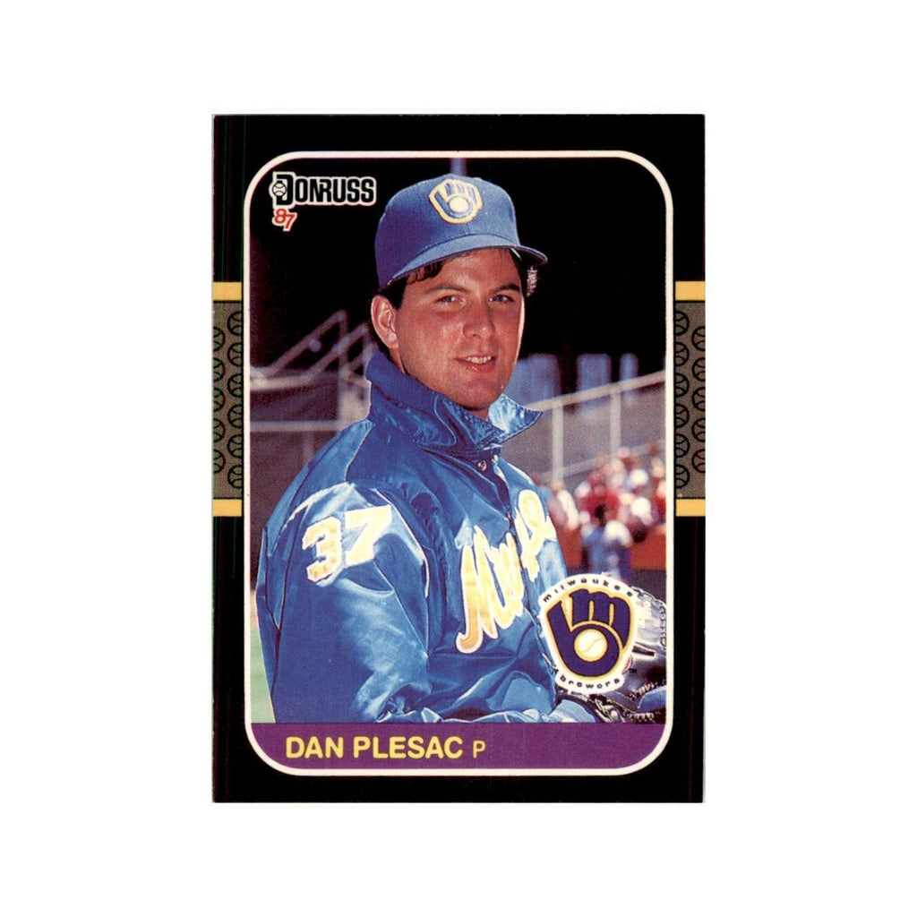 1987 Donruss Dan Plesac Baseball Cards #214