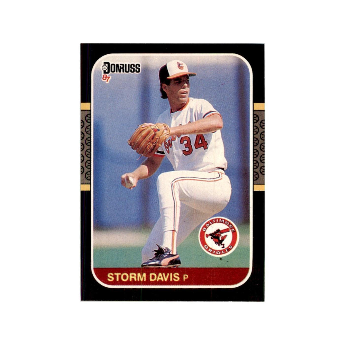 1987 Donruss Storm Davis Baseball Cards #273