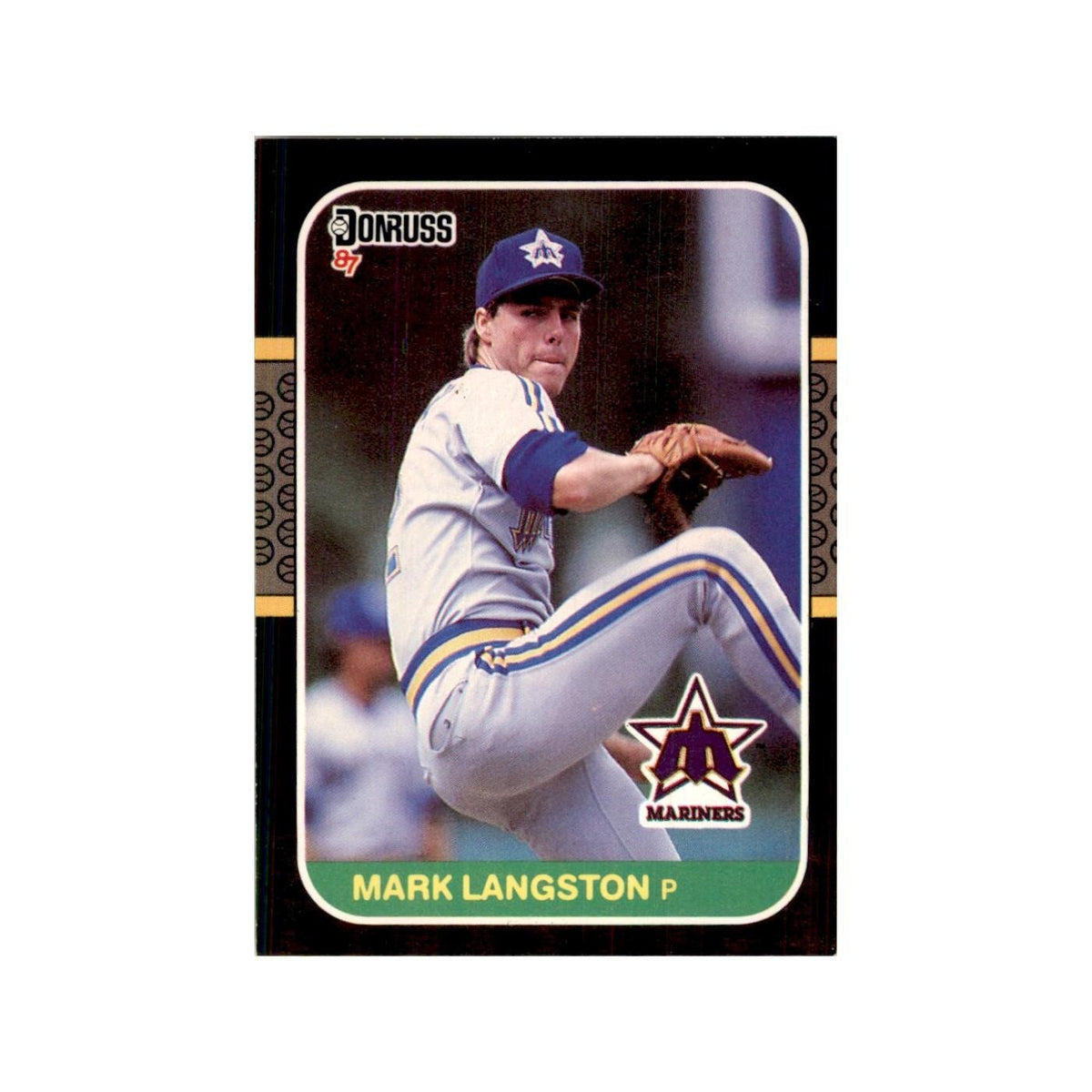 1987 Donruss Mark Langston Baseball Cards #568