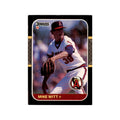 1987 Donruss Mike Witt Baseball Cards #58