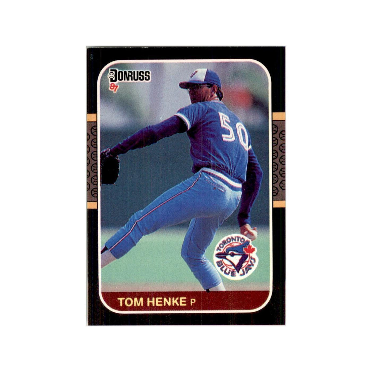 1987 Donruss Tom Henke Baseball Cards #197