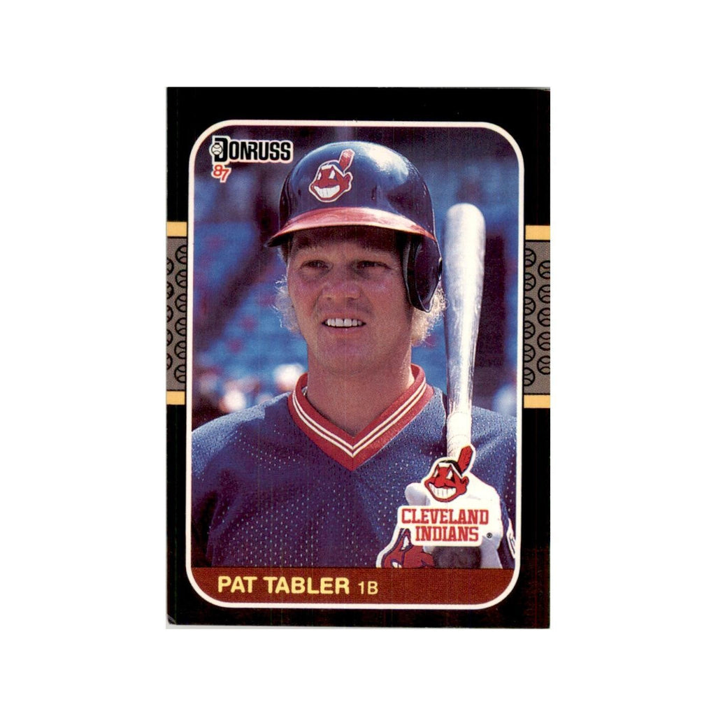 1987 Donruss Pat Tabler Baseball Cards #254