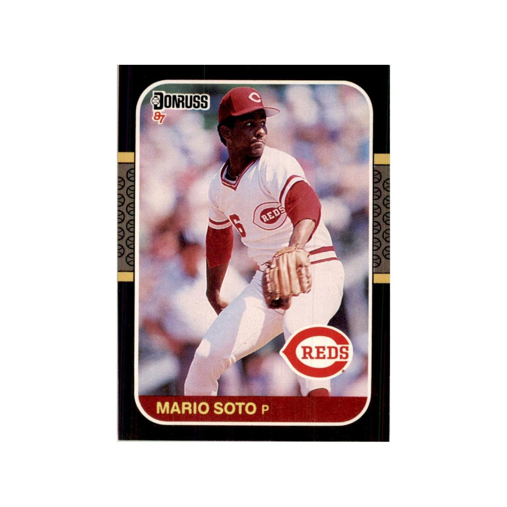 1987 Donruss Mario Soto Baseball Cards #82