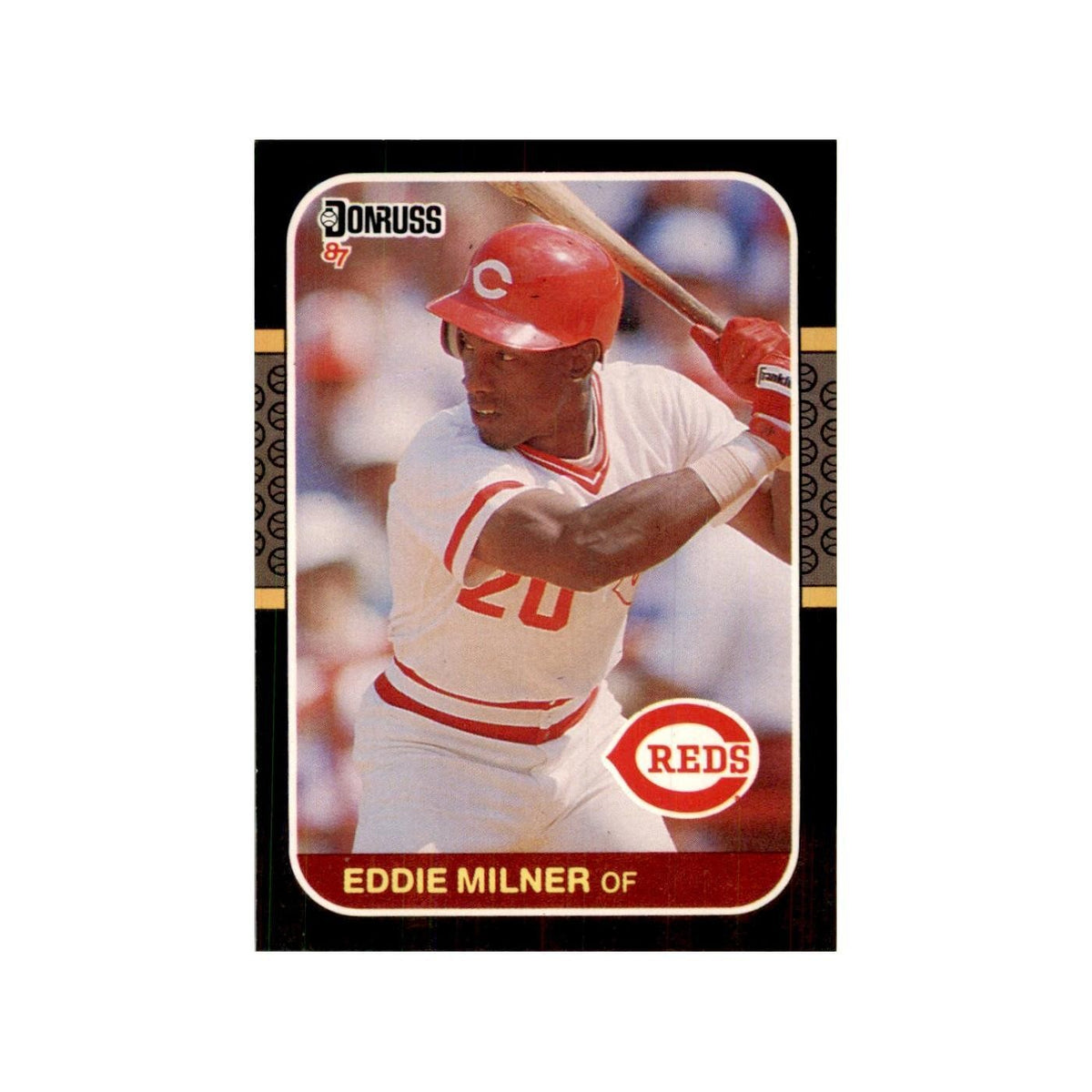 1987 Donruss Eddie Milner Baseball Cards #433