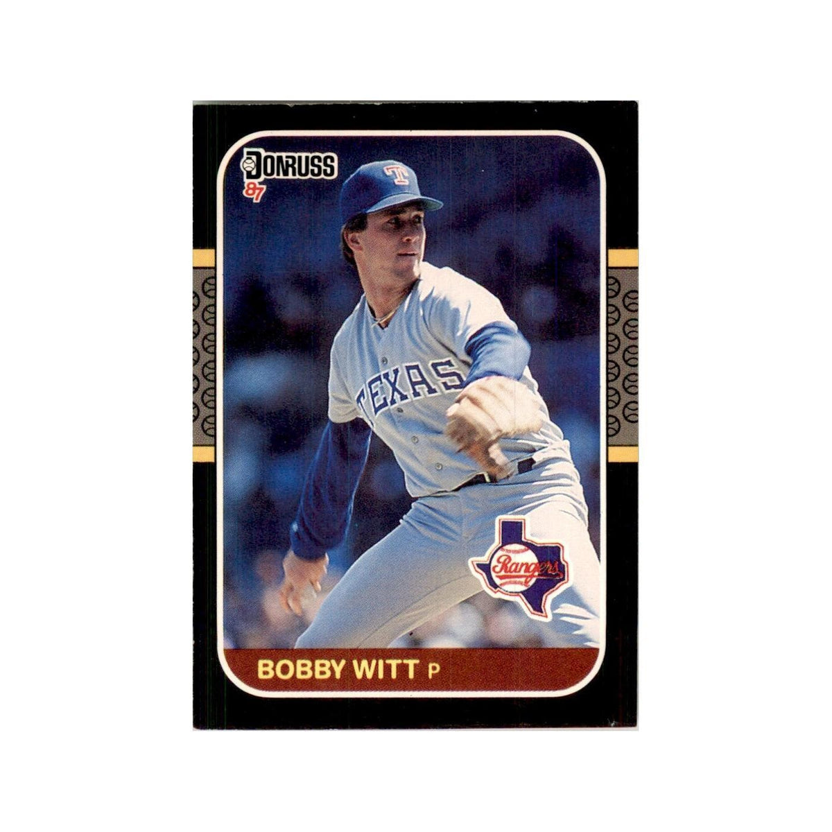 1987 Donruss Bobby Witt Baseball Cards #99