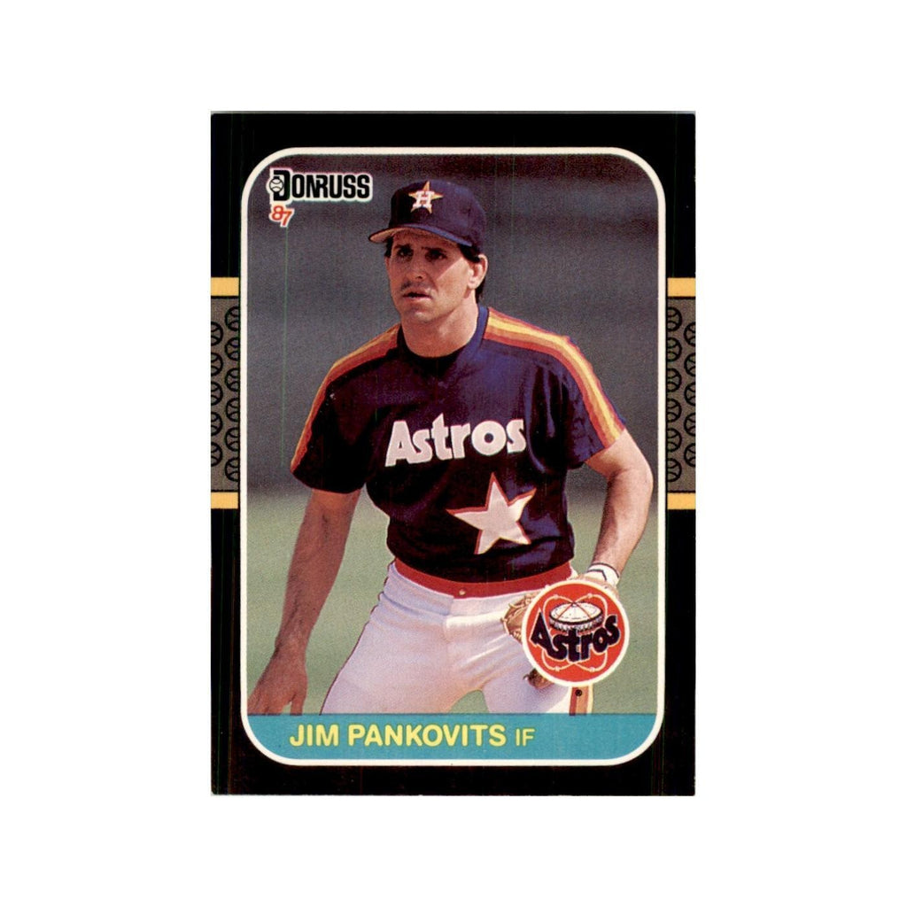 1987 Donruss Jim Pankovits Baseball Cards #605