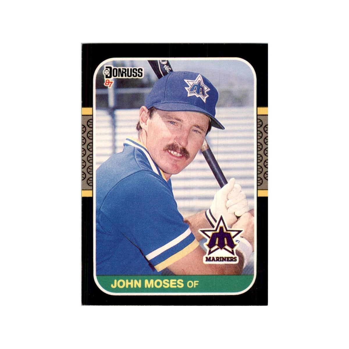 1987 Donruss John Moses Baseball Cards #393