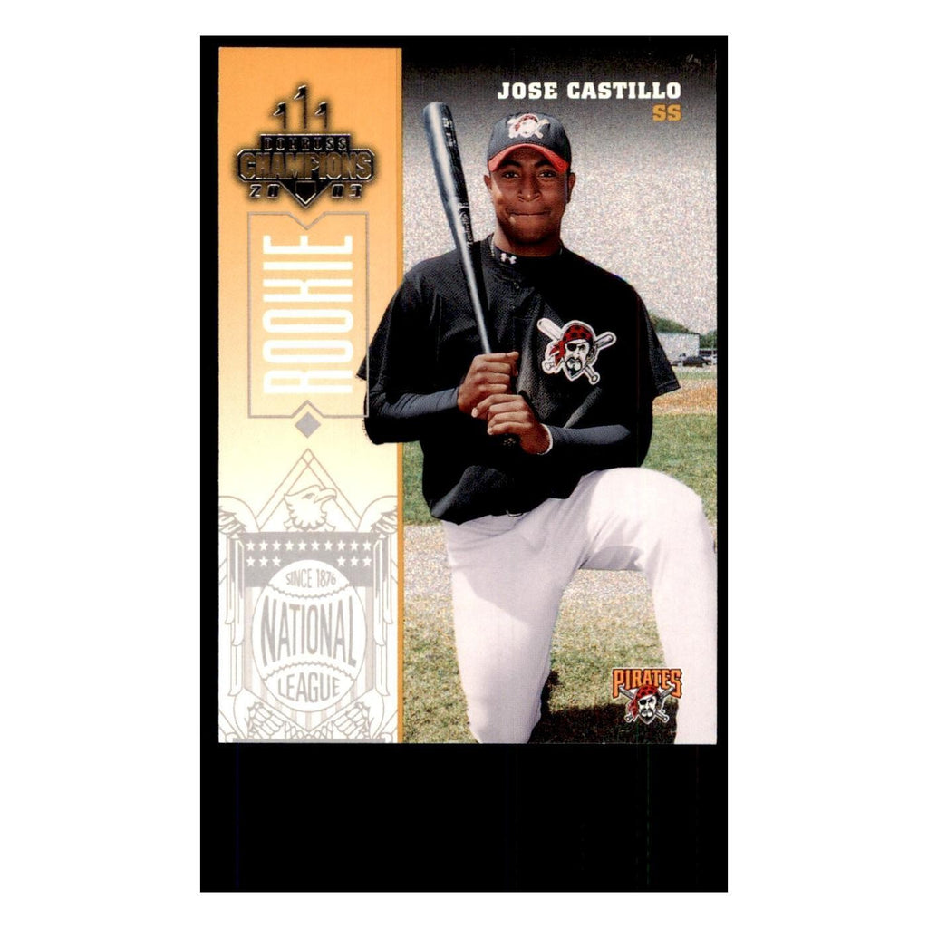 2003 Donruss Champions Jose Castillo Baseball Cards #209