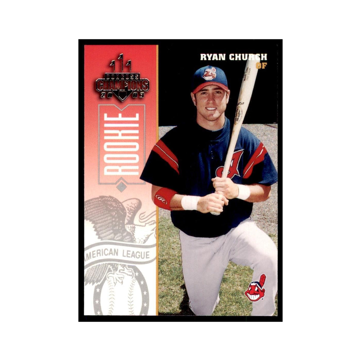 2003 Donruss Champions Ryan Church Baseball Cards #86