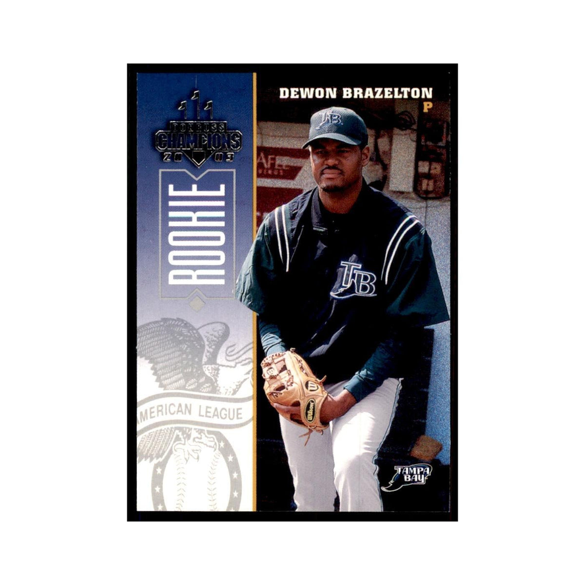 2003 Donruss Champions Dewon Brazelton Baseball Cards #250