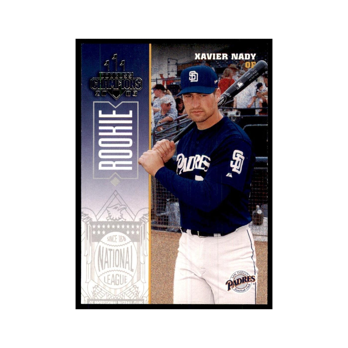 2003 Donruss Champions Xavier Nady Baseball Cards #222