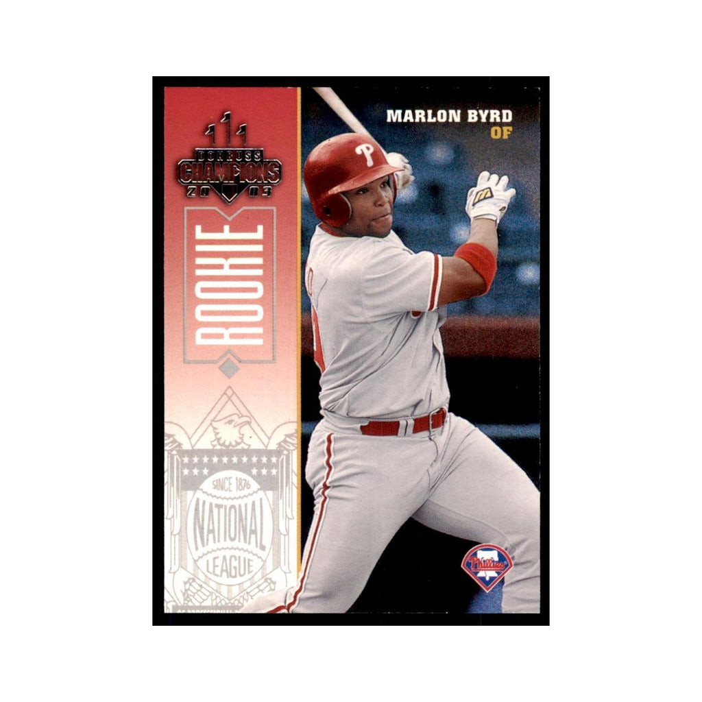 2003 Donruss Champions Marlon Byrd Baseball Cards #199
