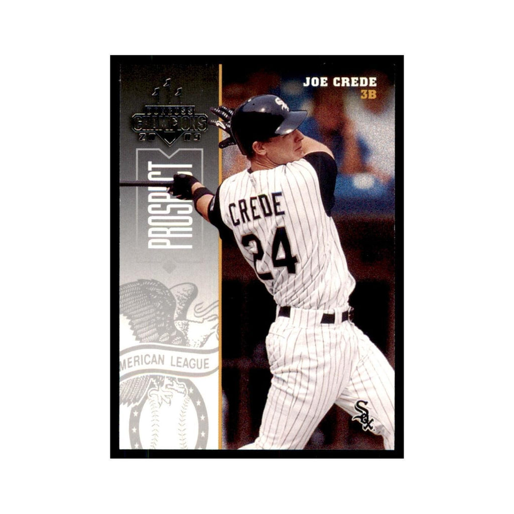2003 Donruss Champions Joe Crede Baseball Cards #60