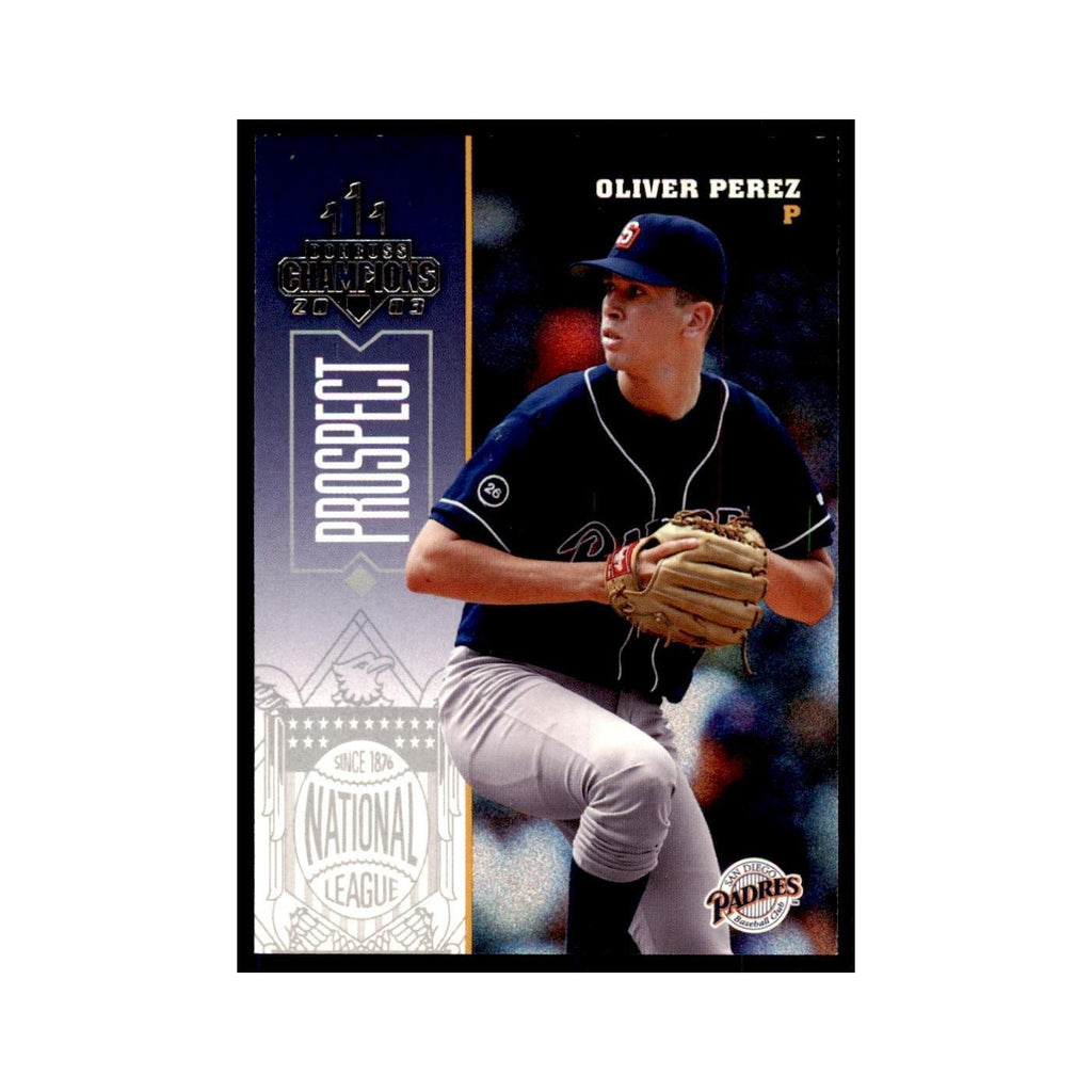 2003 Donruss Champions Oliver Perez Baseball Cards #217
