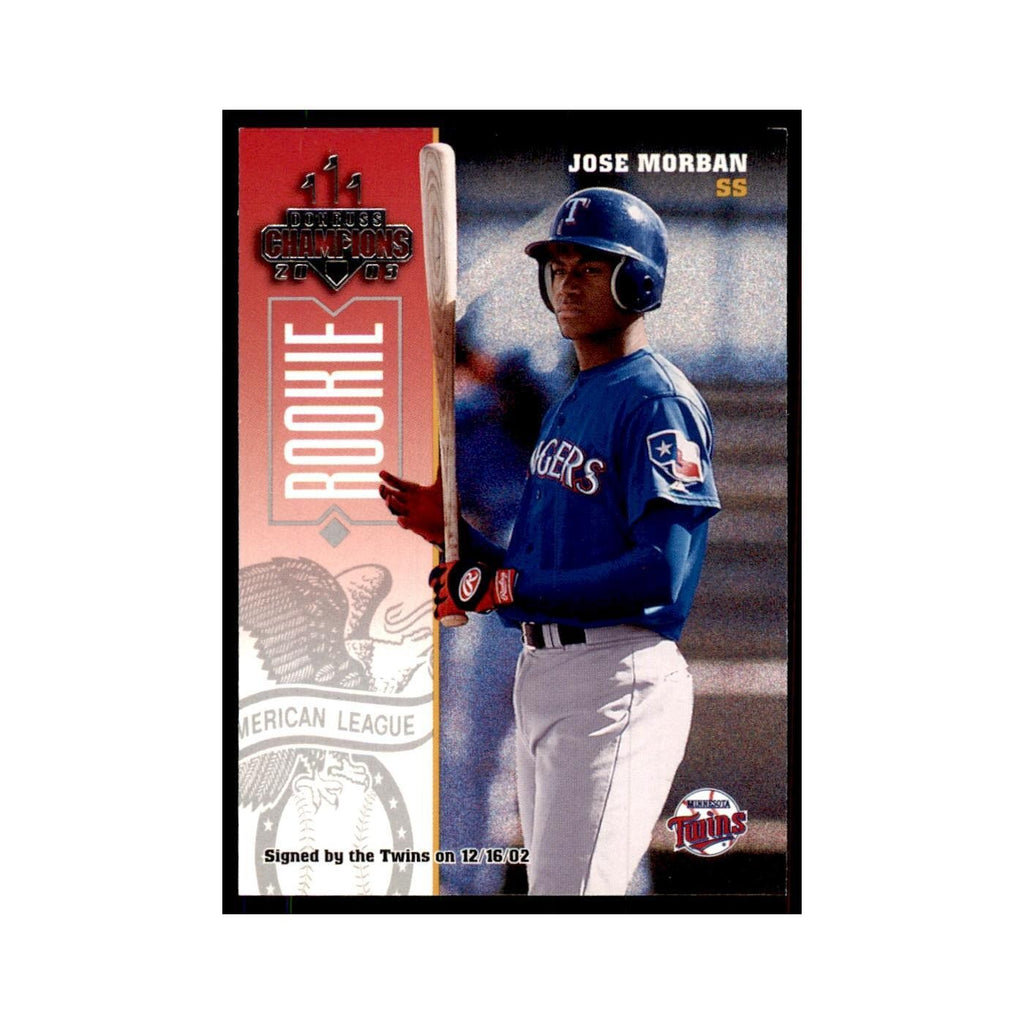 2003 Donruss Champions Jose Morban Baseball Cards #296
