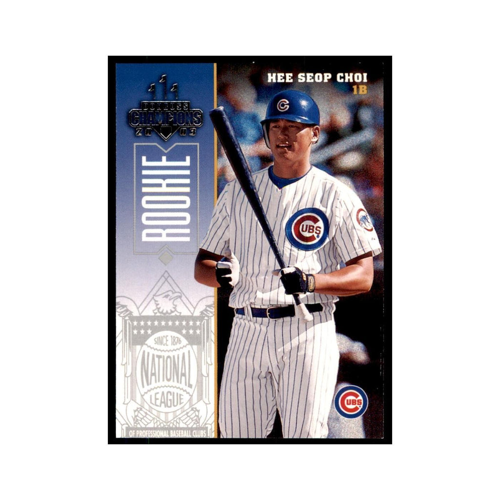 2003 Donruss Champions Hee Seop Choi Baseball Cards #48