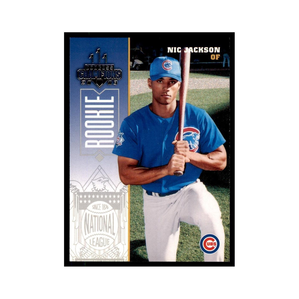 2003 Donruss Champions Nic Jackson Baseball Cards #53