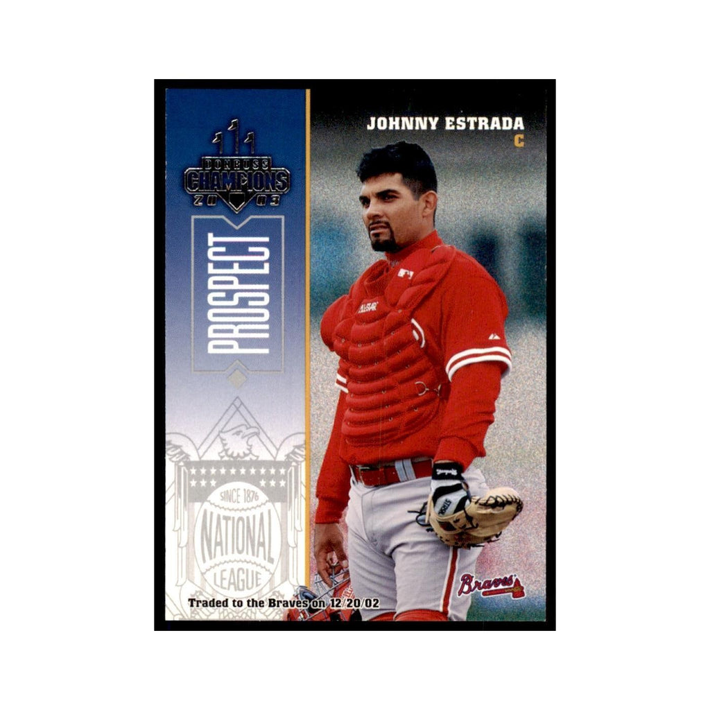 2003 Donruss Champions Johnny Estrada Baseball Cards #197