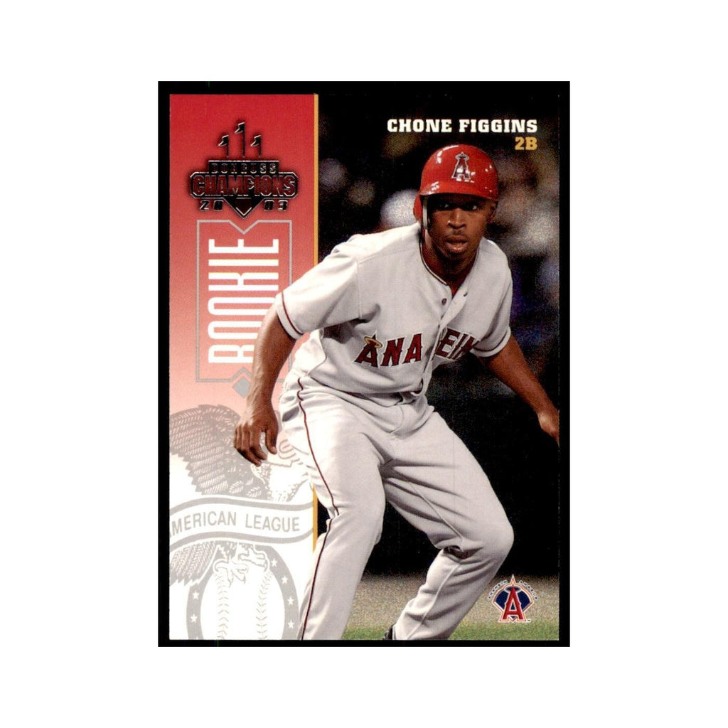 2003 Donruss Champions Chone Figgins Baseball Cards #3